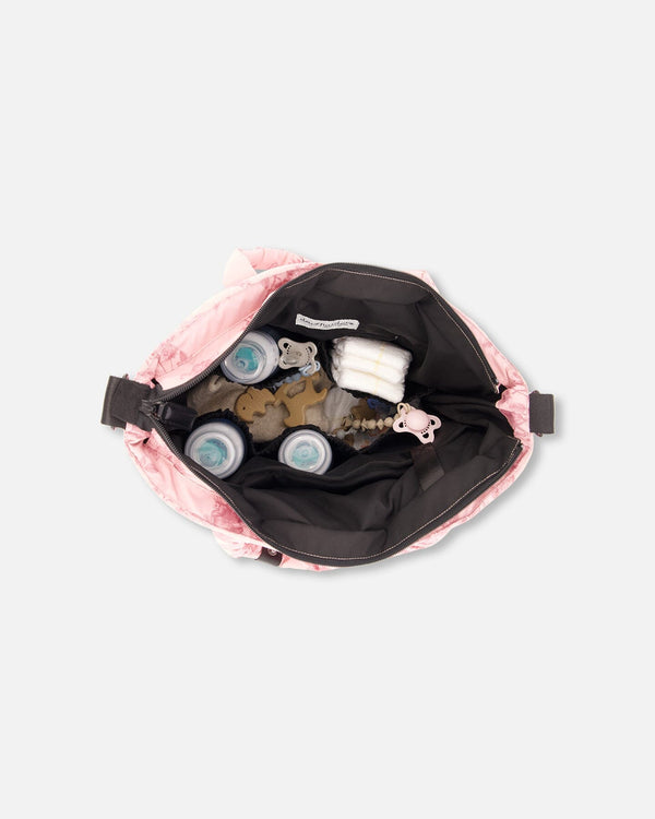 Changing Tote Printed Watercolor Roses Accessories Deux par Deux