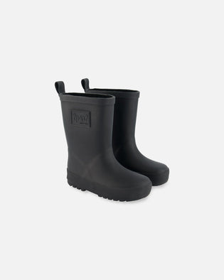 Rain Boots Black Outerwear Deux par Deux