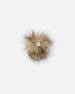 Beige Fake Fur Pompom For Hat Outdoor Accessories Deux par Deux