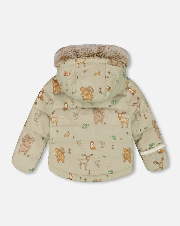 Two-Piece Baby Snug Snowsuit Chanterelle - H10A501_182