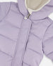 One-Piece Baby Cloud Compressible Snowsuit Designed For Car Seat Purple Gray - H10B700_591