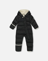 Combinaison de neige compressible BABY CLOUD conçue pour siège d’auto noir