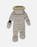 One-Piece Baby Original Puffy Snowsuit Gray - H10B702_149
