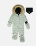 One-Piece Baby Original Puffy Snowsuit Sage Green - H10B702_340