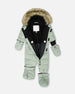 One-Piece Baby Original Puffy Snowsuit Sage Green - H10B702_340