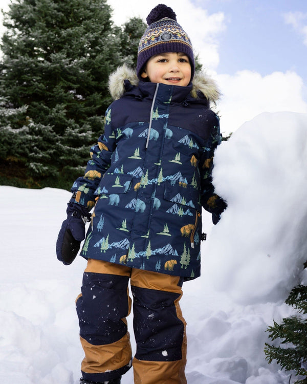 Two-Piece Discover Snowsuit Brown Sugar - H10DB40_967