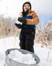 One-Piece Play Snowsuit Colorblocked And Black - H10PB73_999