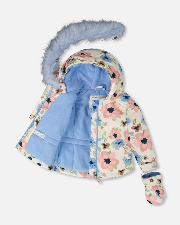Two-Piece Baby Play Snowsuit Light Blue - H10PBG84_588