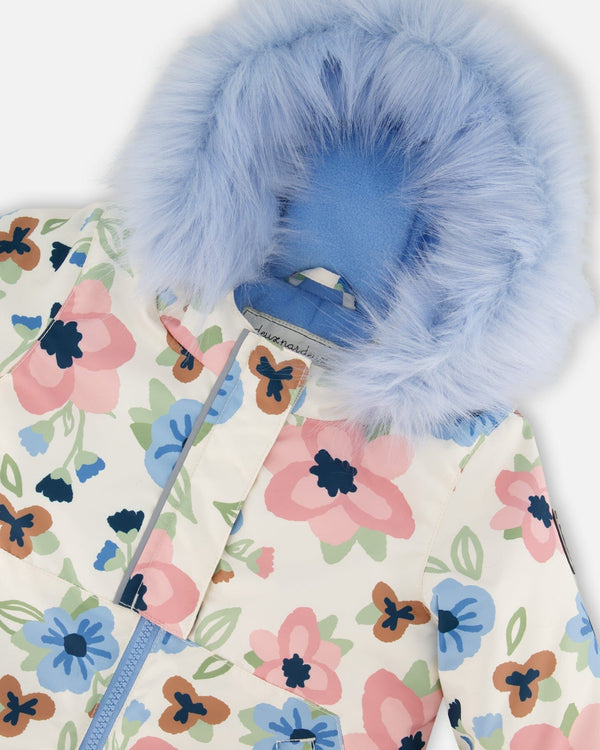 Two-Piece Baby Play Snowsuit Light Blue - H10PBG84_588