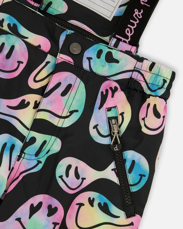 Two-Piece Play Snowsuit Smiley Face Girl - H10PG81_018