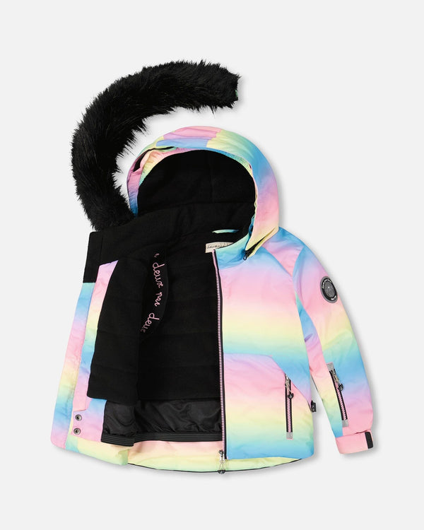 Two-Piece Play Snowsuit Smiley Face Girl - H10PG81_018