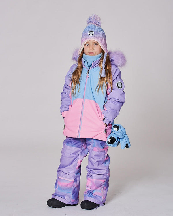 Two-Piece Play Snowsuit Purple Geo - H10PG82_011