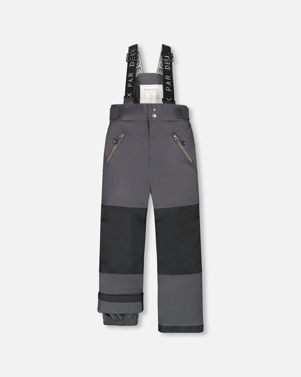 Solid Play Snow Pants Dark Gray - H10T200_987