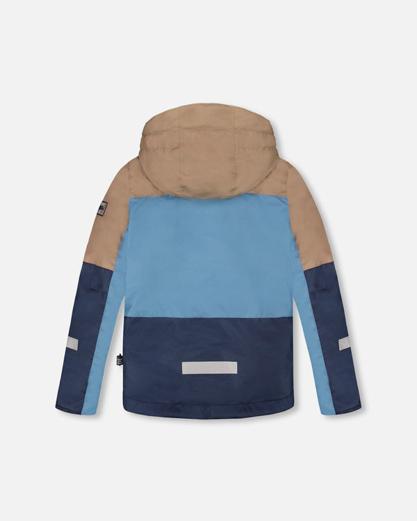 Two-Piece Teknik Snowsuit Blue Mountains - H10TB50_024