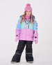 Two-Piece Teknik Snowsuit With Colorblocked Jacket And Solid Pant Black - H10TG93_999