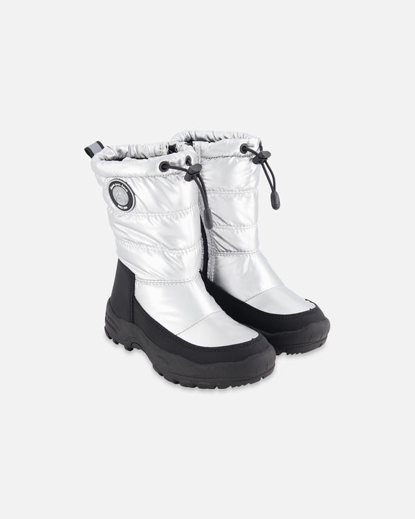 Winter Boots Silver Winter Boots Deux par Deux