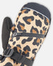 Winter Mittens Teknik Beige Leopard - H10XM201_042