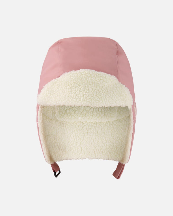 Lined Baby Chapka Dusty Pink - H10ZA02_643