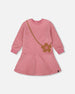 Quilted Dress Purple Pink - H20G85_543
