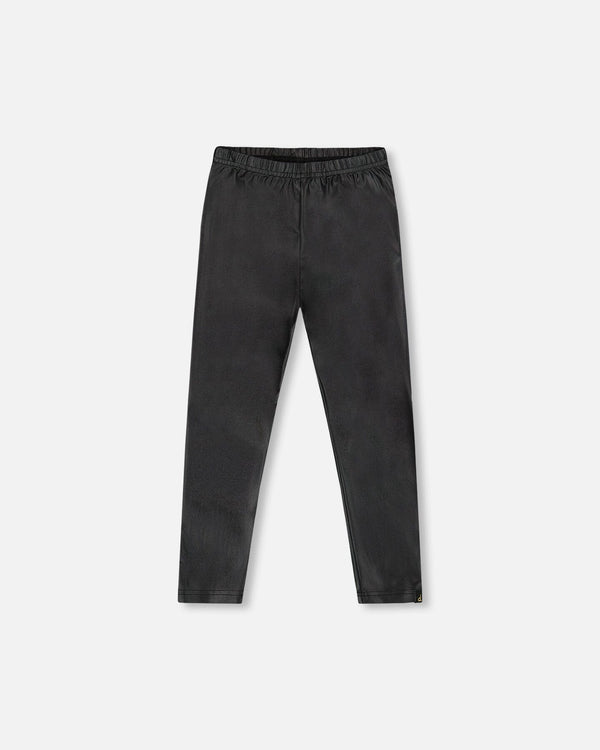 Shiny Stretch Jersey Leggings Black - H20H61_999