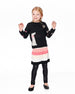 Knit Sweater Black With Dalmatian And Hearts - H20HT71_999