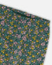 Leggings Green With Flower Print - H20J60_073