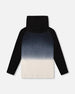 Organic Cotton Jersey Hooded Raglan Sleeve Tee Black - H20U75_999
