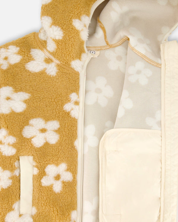 Mid-Season Sherpa Jacket Light Beige - H20W62_138