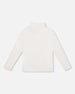 Super Soft Ribbed Mock Neck Top Off-White - H20YG71_100