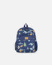 Little Kids Backpack Navy Animal Print School Supplies Deux par Deux