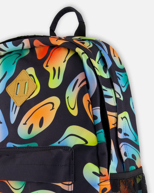 Kids Backpack Smiley Face Boy - H20ZSD_033