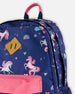 Kids Backpack Navy Unicorn Print - H20ZSD_037