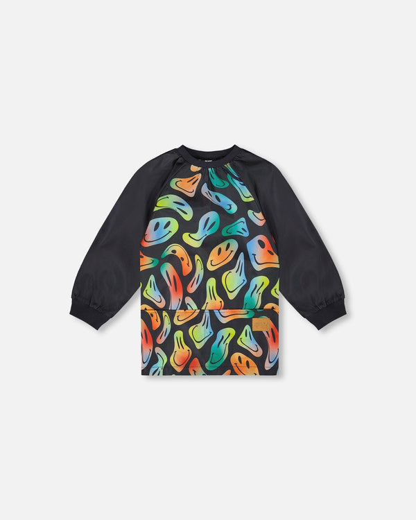 School Apron Smiley Face Boy - H20ZTA_033