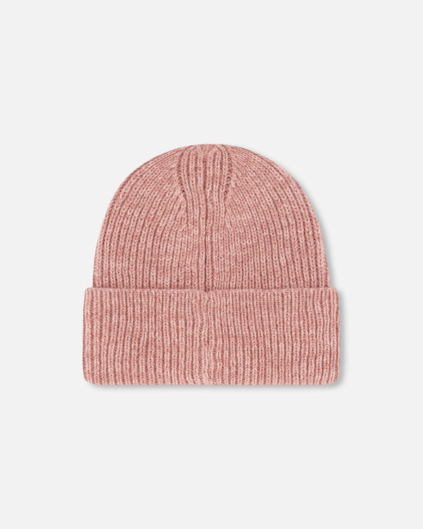 Mid-Season Knit Hat Dusty Pink - H20ZW01_643