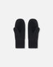 Mid-Season Knit Mittens Black - H20ZW07_999