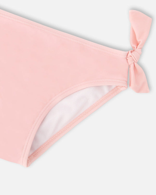 Two-Piece Swimsuit Pink Hibiscus Print - H30OG71_3H152