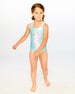 One-Piece Swimsuit Aqua - H30OG90_04040