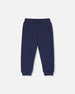 French Terry Pants Blue - H30T20_04840