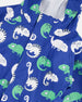 Rain One-Piece In Polyurethane Blue Chameleon Print - H30W72_3H023