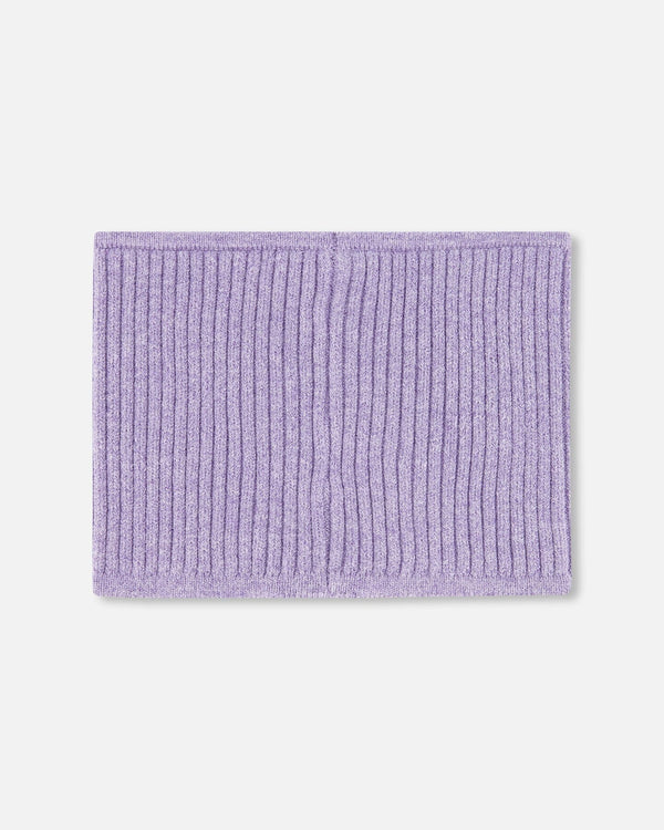 Knit Neckwarmer Lavender - H30WT27_05002
