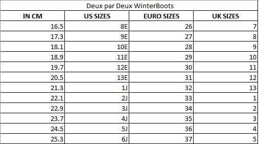 Winter Boots Silver Winter Boots Deux par Deux