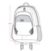Little Kids Backpack Lilac Cat Print - H20ZSD2_008