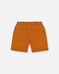 Stretch Twill Short Vibrant Orange - G30YB27_845