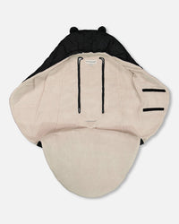Snugly Baby Wrap Designed For Car Seat And Stroller Black - H10A404_999