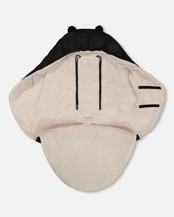 Snugly Baby Wrap Designed For Car Seat And Stroller Black - H10A404_999