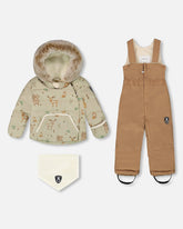 Habit de neige deux pièces BABY SNUG chanterelle