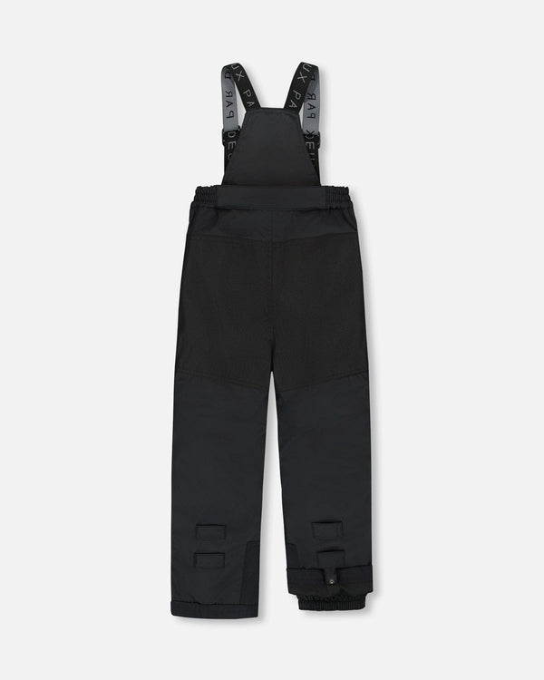 Two-Piece Play Snowsuit With Printed Jacket Black - H10EB46_999