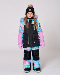 Two-Piece Play Snowsuit Rainbow Heart Print - H10EG87_017