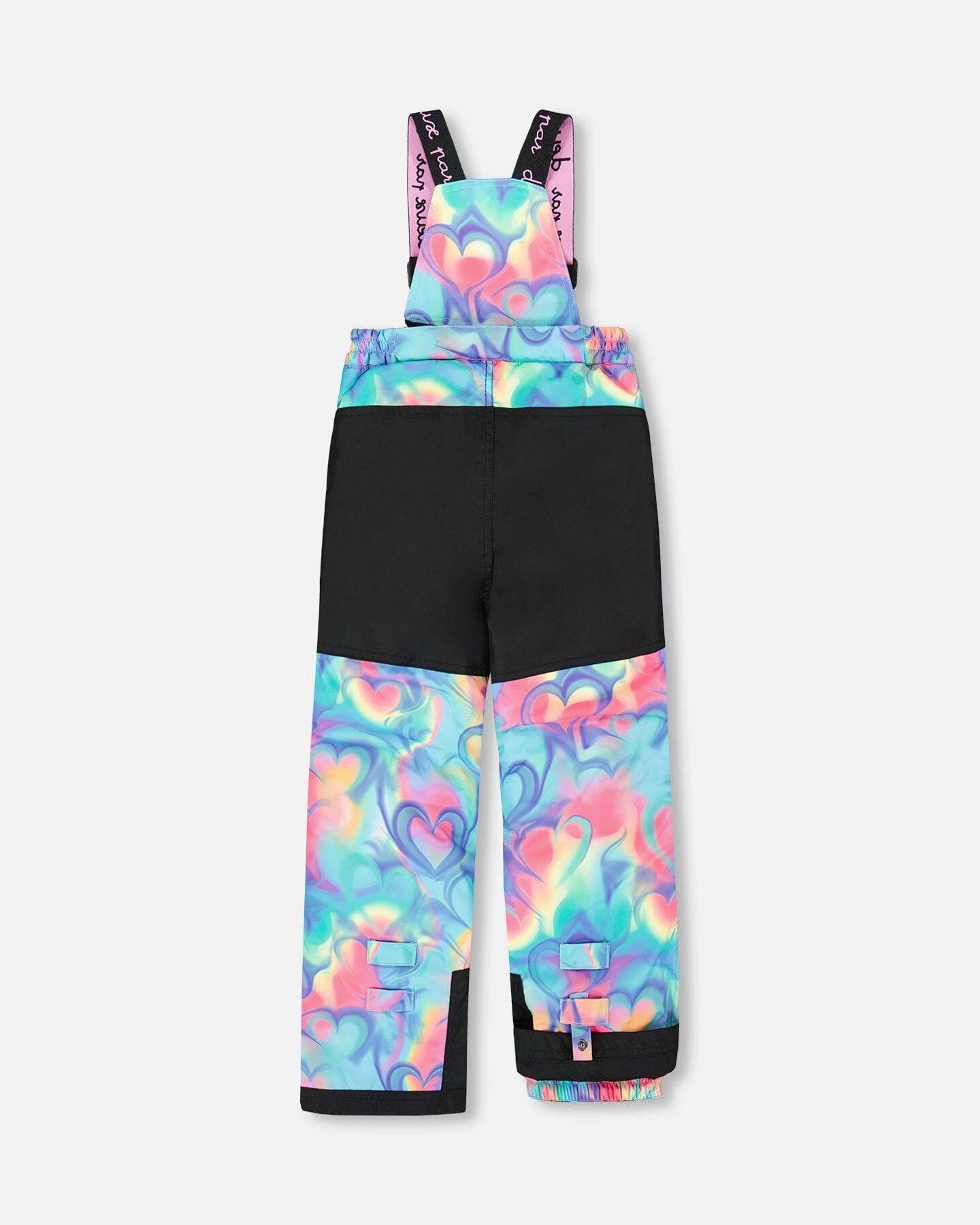 Two-Piece Play Snowsuit Rainbow Heart Print - H10EG87_017