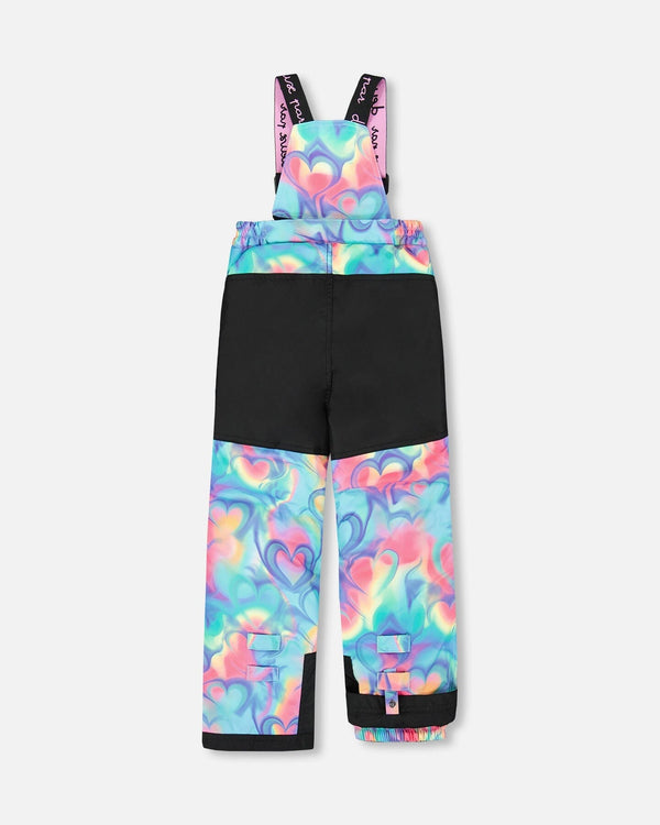 Two-Piece Play Snowsuit Rainbow Heart Print - H10EG87_017
